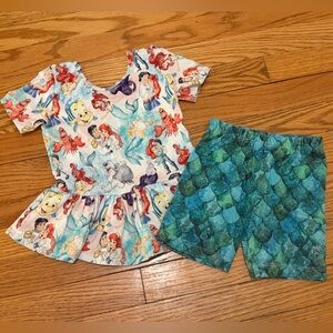 Little Mermaid Themed Outfit
